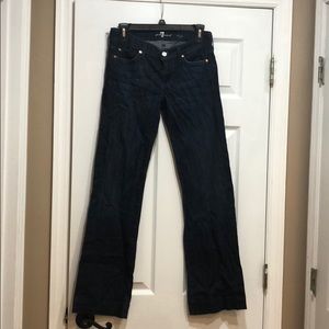 Seven for all man kind boot cut jeans